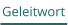 Geleitwort